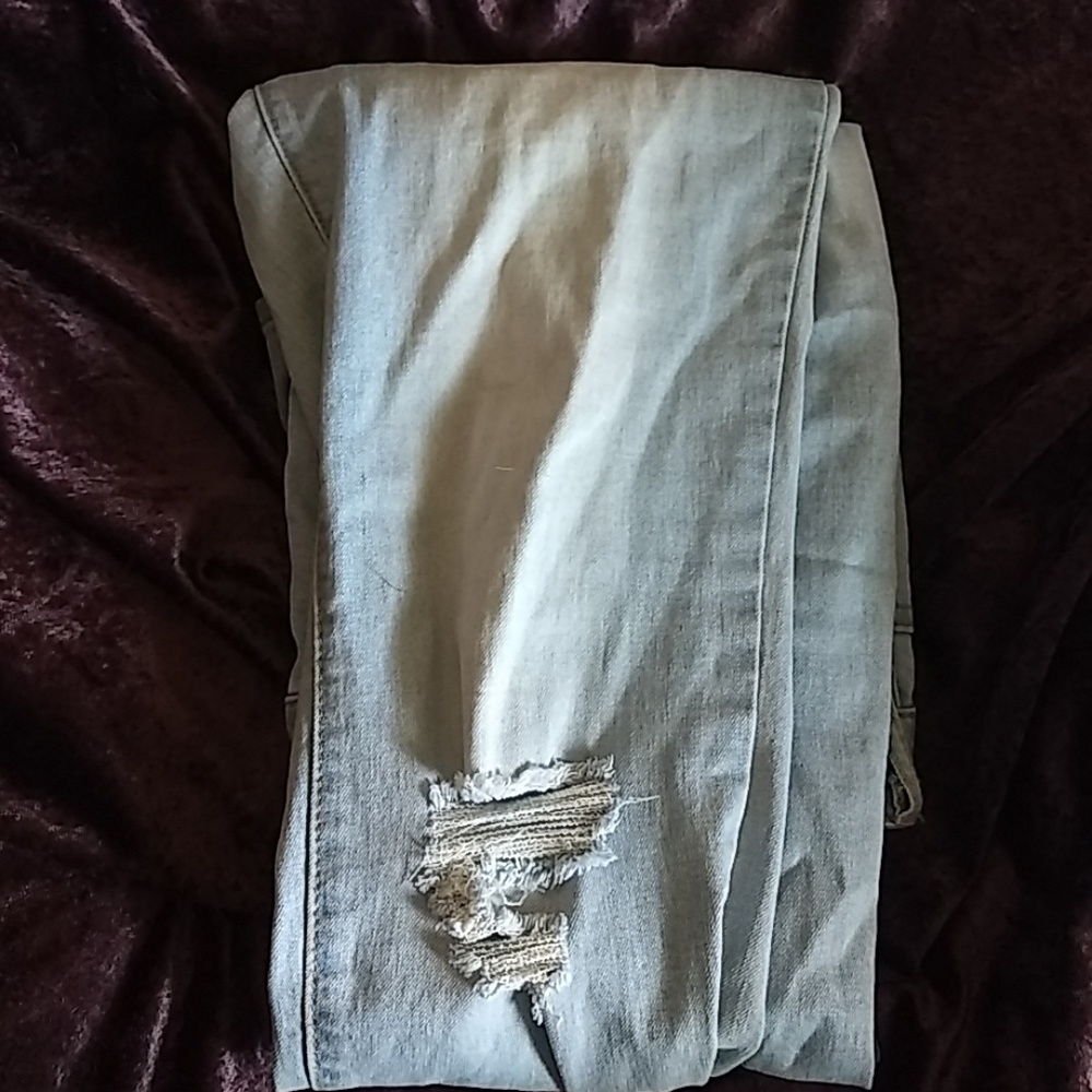 Light blue jeans